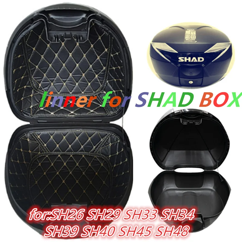 Motorcycle trunk protector For SHAD tailbox SH45 SH48 SH33 SH34 SH39 SH40 Motorcycle trunk case Tail case Luggage inner box Liner protector Lining top case