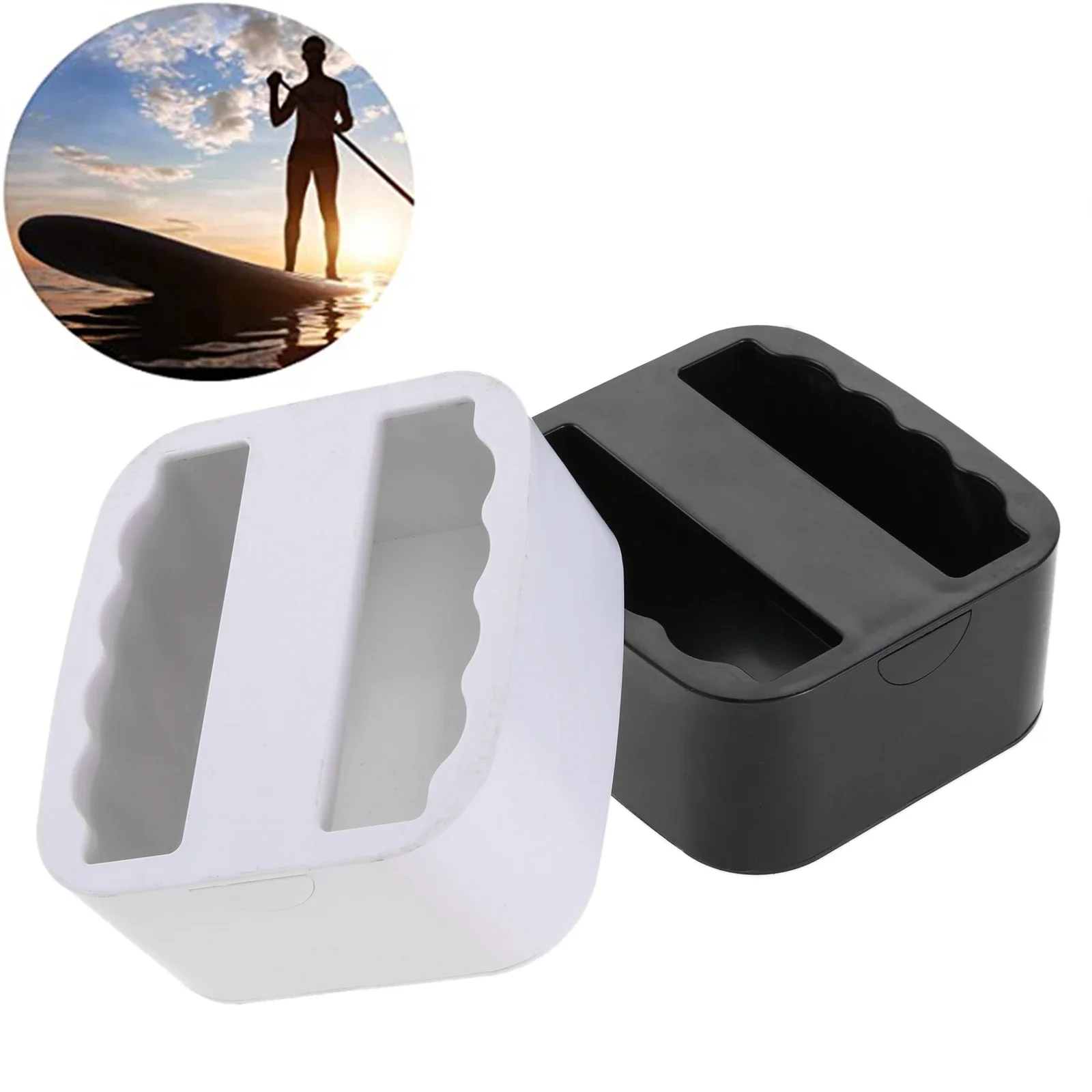 

High‑quality SUP Paddle Boards Stand Up Paddle Board Handle Surfboard Longboard Handle Armrest Box Surfing Accessories 13x12x6cm