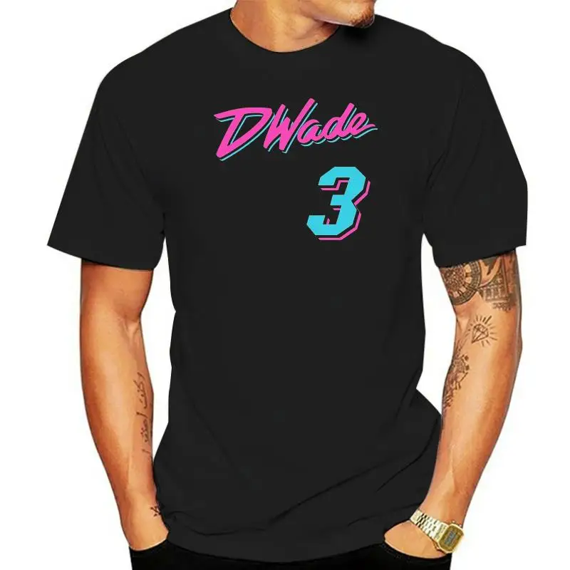 xRatTrapTeesx Dwyane Wade Miami Vice Neon Women's T-Shirt