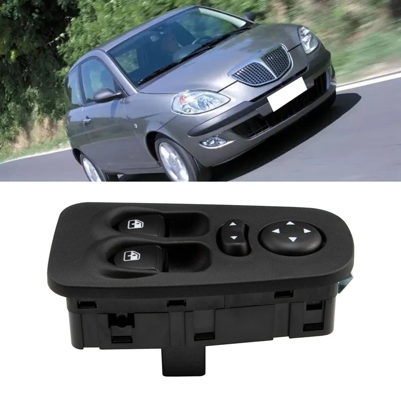 Car Electric Power Lifter Window Switch Push Button For-Fiat-Lancia Ypsilon 1.2 JTD 1.4 2003-2011 735360605 735346366