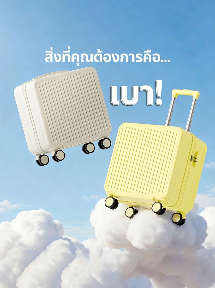 MIMANI | Carry-on Light Small Luggage 20 Inches - รูปที่ 1
