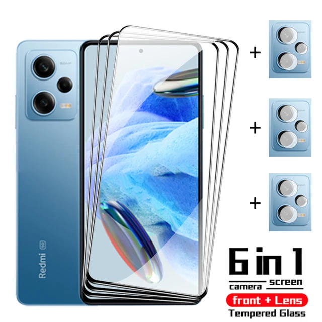 redmi 12 protector pantalla para xiaomi redmi note 12 pro cristal templado  redmi note 12 redmi note 12 pro Lente lamina de vidrio para redmi note 12  pro plus 5g mica redmi note 12 screen protector