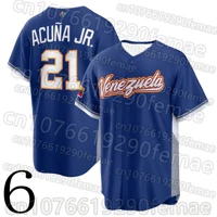 Maikel García # Maillot de baseball 11, nouveau modèle 2026, style Venezuela, haut de sport pour jeunes et hommes, t-shirt de cyclisme, tenue d'entraînement en extérieur 3