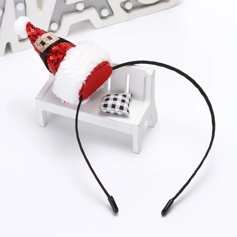 New Red Christmas small hat headband for Christmas Party