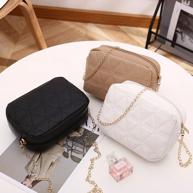 Mini Tassel Small Messenger Bag For Women Trend Lingge Embroidery Square  Female Shoulder Bag Fashion Chain Ladies Crossbody Bags - AliExpress