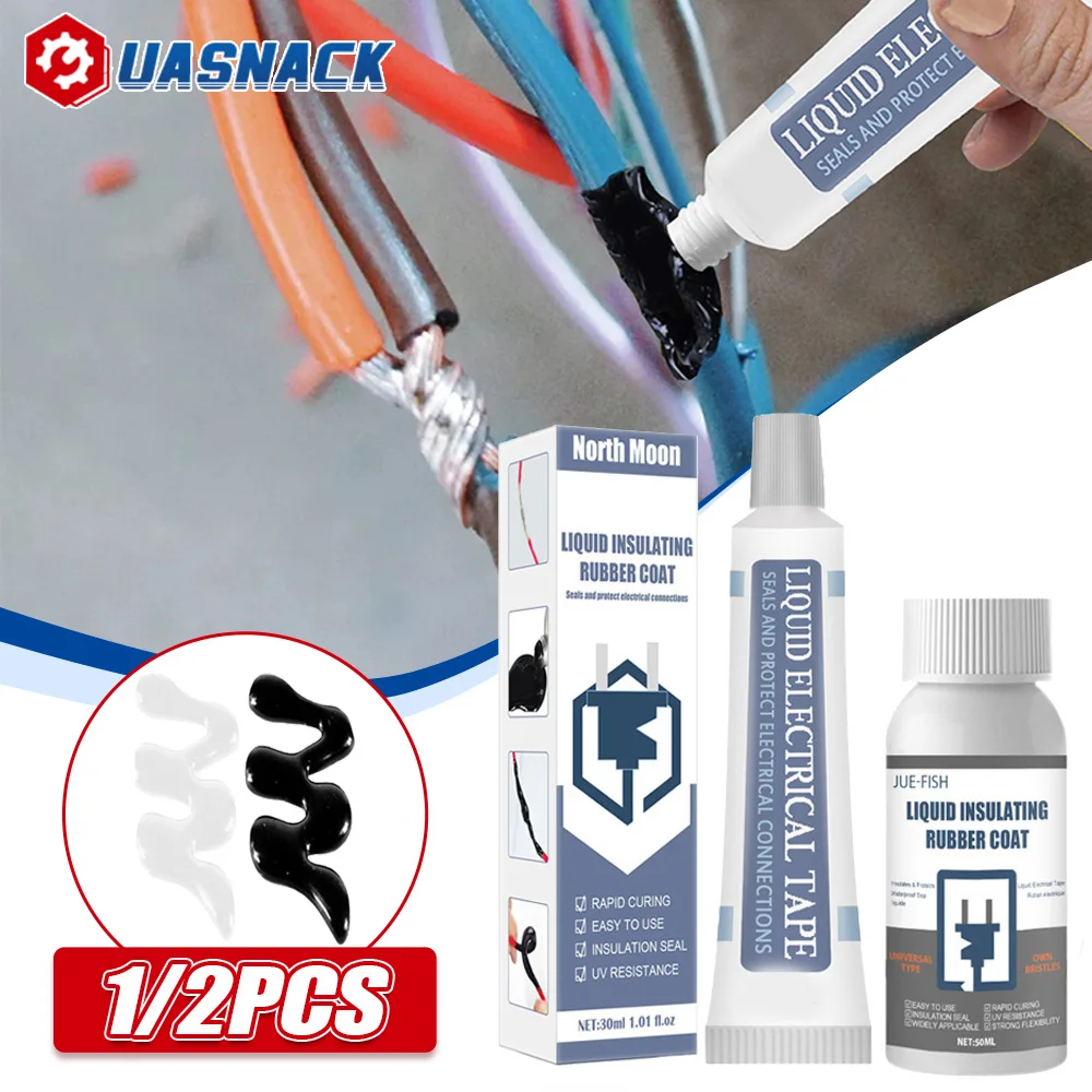 12PCSWaterproofLiquidInsulationTapePasteElectronicSealant