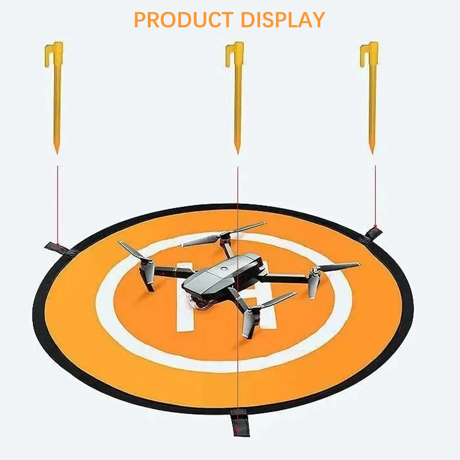 Tapis d'atterrissage pliable 55cm pour drone DJI Mavic Mini/Air/Pro