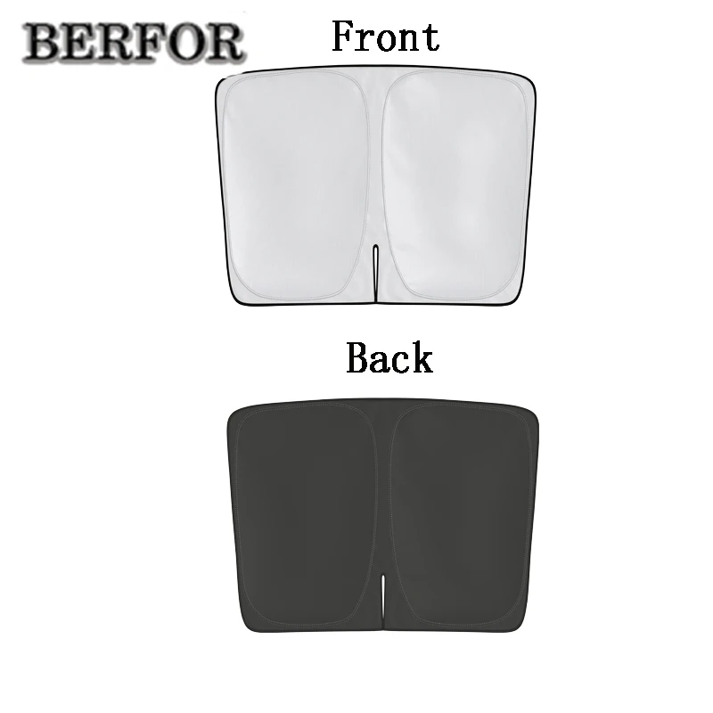 For NISSAN SERENA C27-Car Styling Nano-Insulat Windshield Sunshade Front Window Sun Shade Visor Interior Accessories