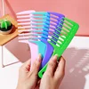 Small Wide-tooth Curly Hair Comb Adult Female Smooth Hair Comb Hairdressing Comb Styling Tool 1