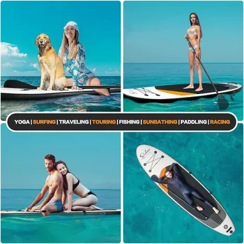 Inflatable Stand Up Paddle Board ,Simple SUP for All Skill Levels,Paddle Boards for Youth & Adults,Blow Up Stand-Up Paddleboards 5