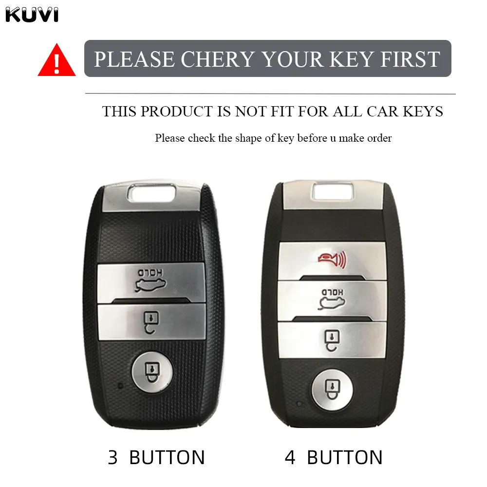 Key Case TPU Car Key Case Cover for Kia Models