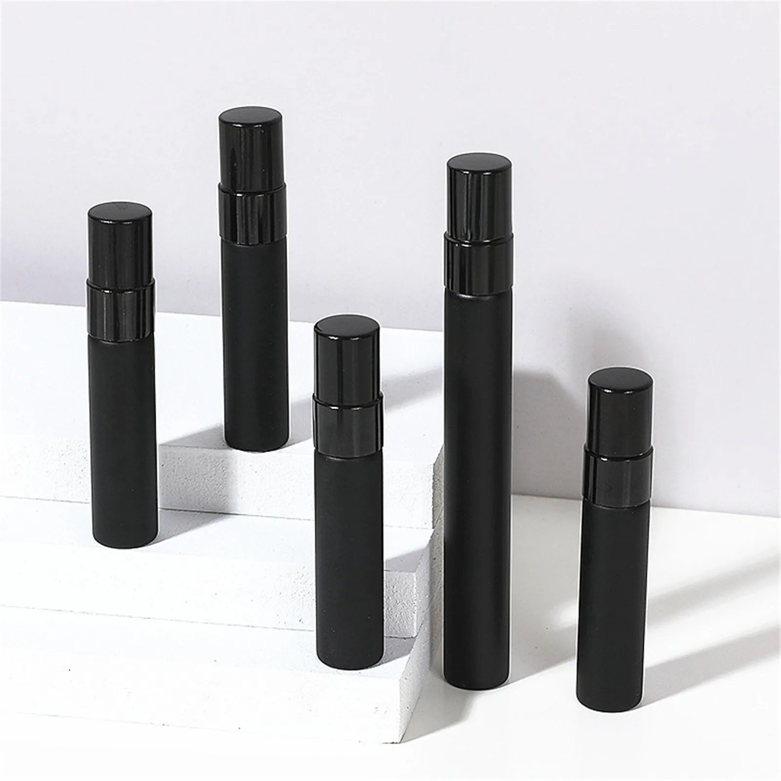 5ml 10ml Perfume Refiller Bottle Portable Mini Perfume Glass Bottle Empty Cosmetics Bottle Sample Test Tube Travel Cosmetic Tool 2