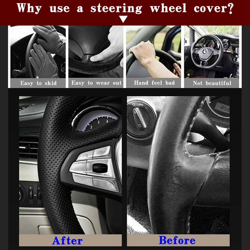 Steering Wheel Cover For Mazda 5 3 6 2003-2009