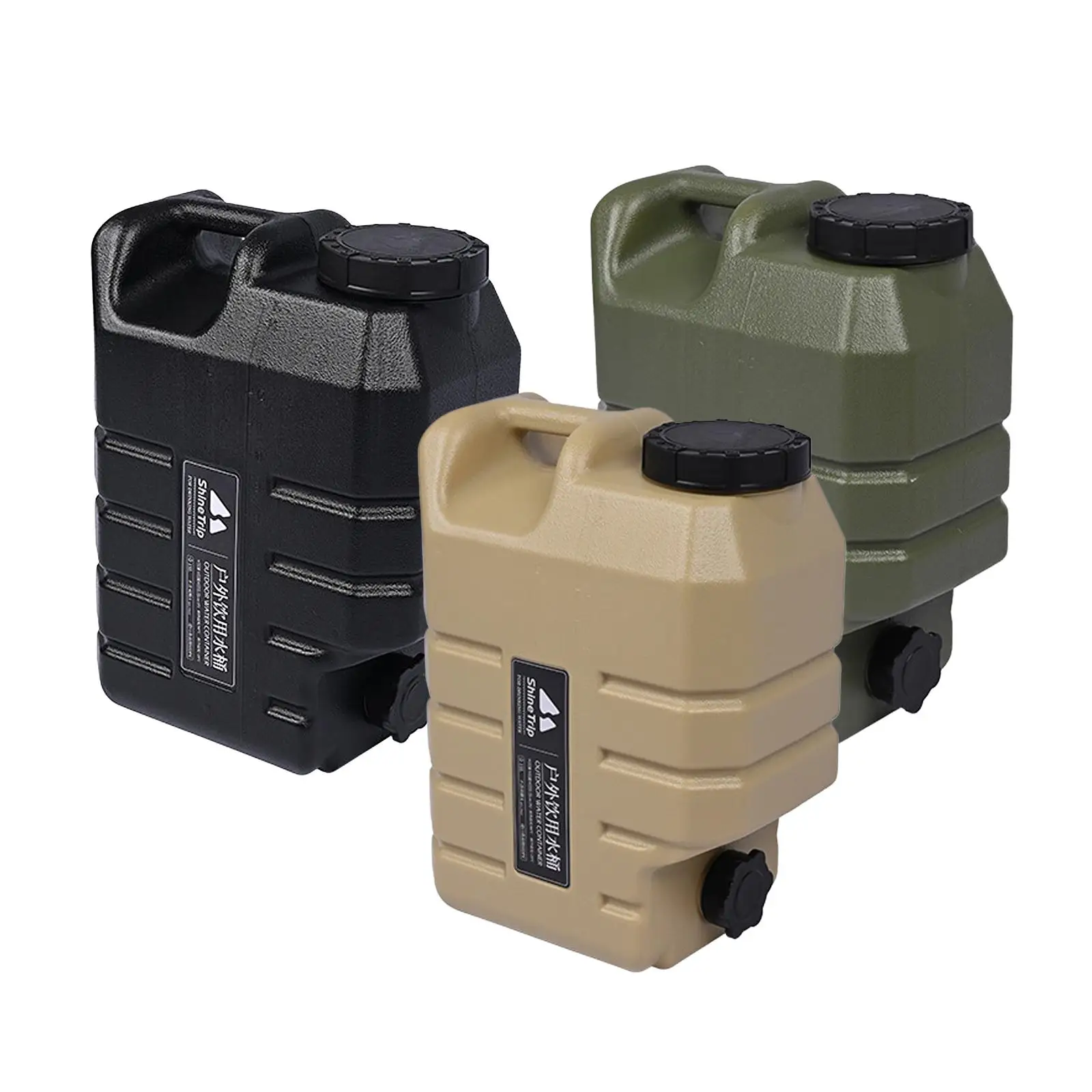 Food Grade Water Storage Bucket with Faucet Water Canister Easy