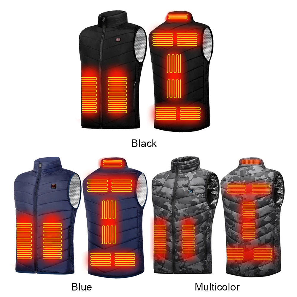 Heated Vest Jacket – Electric Heated Vest With 9 Heating Areas, USB Charging & Waterproof