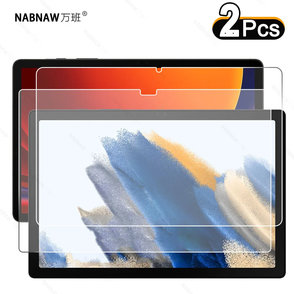 Protetor de Tela de Vidro Temperado para Samsung Galaxy Tab a8 a7 Lite a9 Plus s9 fe s8 s7 s5 S5e s6 Lite 8.7 10.4 11 2023 Peças 2