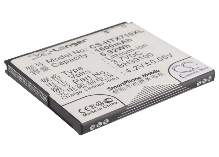 CS 1600 мАч/5.92Wh батарея для HTC C110e G20 праздник Omega PH39100 радар Райдер 4G 4 аппарат не