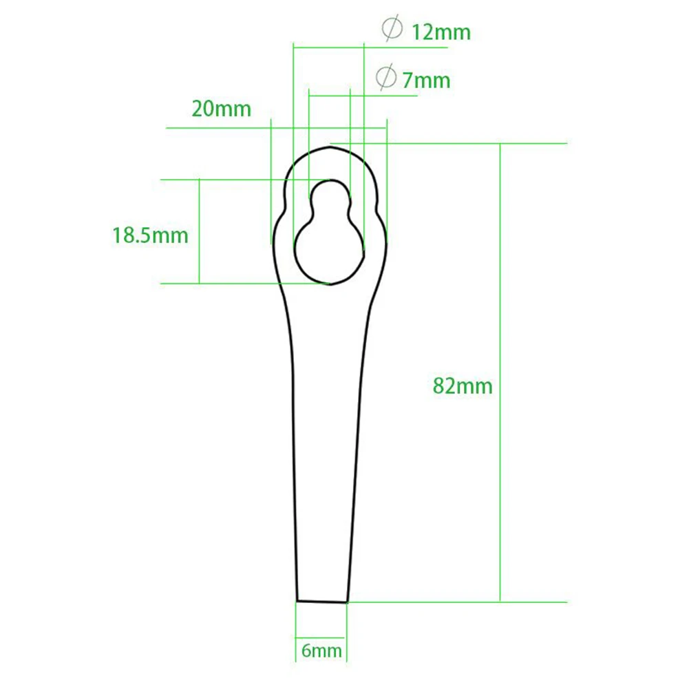 1Pcs Stainless Steel Lawn Mower Replacement Blade Replacement Blades Spare For STIHL FSA 45 FSA