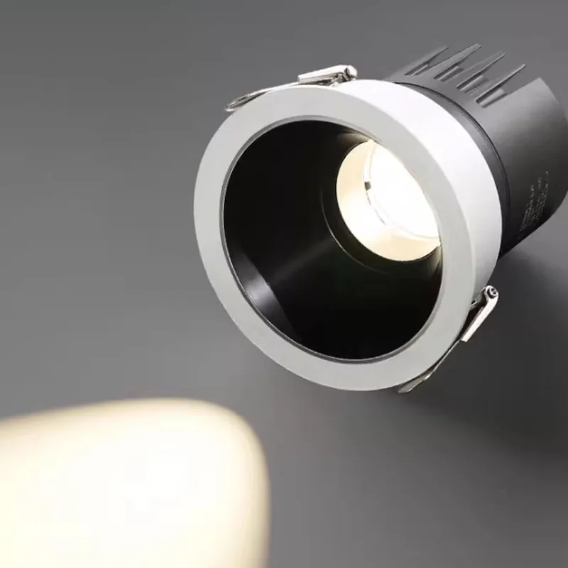 실내 LED 다운 라이트 스포트 라이트, 고효율 눈부심 방지 스포트 라이트, 6 개, 10W