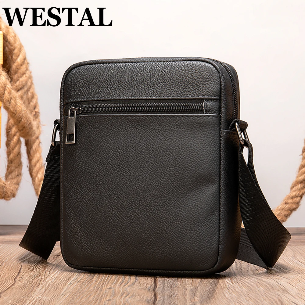 WESTAL Leather Crossbody Small Shoulder Bag main image 1