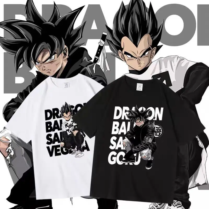 

Футболка с коротким рукавом для мальчиков и студентов Kakarot Vegeta