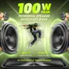 W-KING 100W PEAK 60W Bluetooth Speaker Portable Speakers Bluetooth Wireless Loud Outdoor Waterproof IPX6 Party Boombox 2