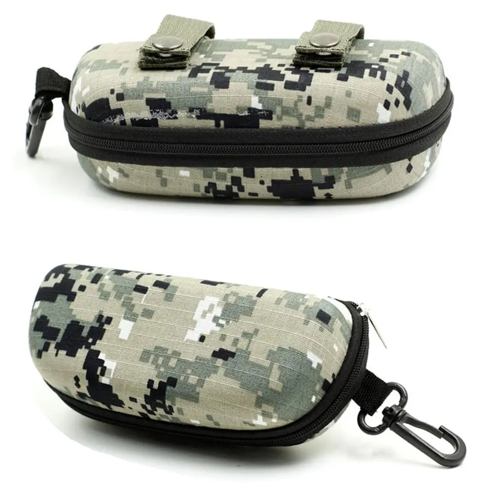 

Модный Камуфляжный футляр для очков на молнии, аксессуары для очков, держатель для очков