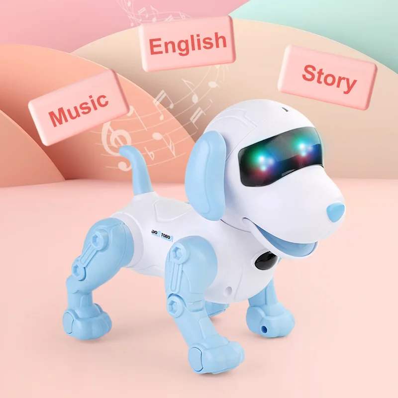 Intelligent programming robot dog remote control robot electric pet dog singing boys and girls educational toy 4