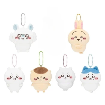 Alternative view of Chiikawa Angry and Crying Plush Keychain