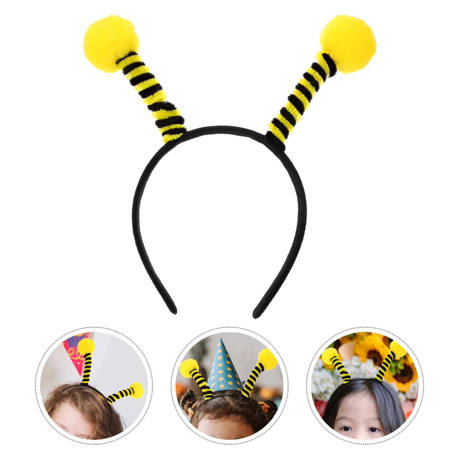 8pcs Antenna Headband Tentacle Headband Hair Band Party Hair Boppers Christmas Costume Headband Party Favors Gifts