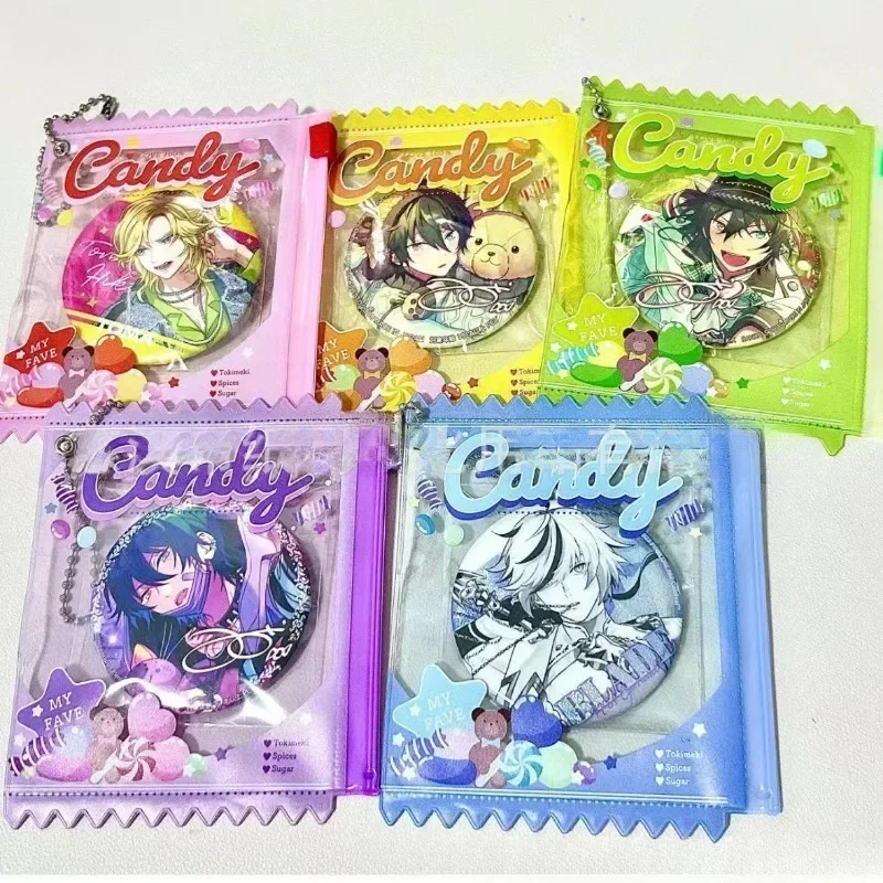 Candy Bag Props Large Badge Storage Display Bag Pendant Protective Shell Card Doll 1pcs card holder card protector idol card protector card display stand desk card holder photo card holder postcard holder memory card protector