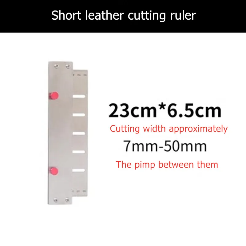 Professional Leather Strap Cutting Ruler leather measuring tool leather cutting tool leather working tools leather tool craft cutting tool Handmade Leather Goods DIY Cutting Accessories