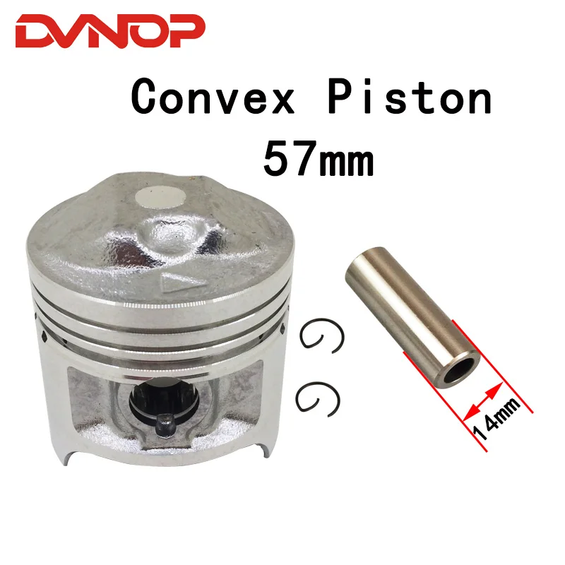 バイク用シリンダーヘッド スズキ用 DR125 DR 125 125cc バイク用シリンダーピストンガスケットキット(125cc b GZ125に適した オートバイエンジン部品シリンダーブロック 57mm オートバイ用シリンダーキット GN125 DR125 GS125 GZ125 TU125  125cc 157FMIに適合( オートバイ ... オートバイ用 E II シリンダーキット 57mm ピン 14mm GS125 GN125 EN125 GZ125 DR125 TU