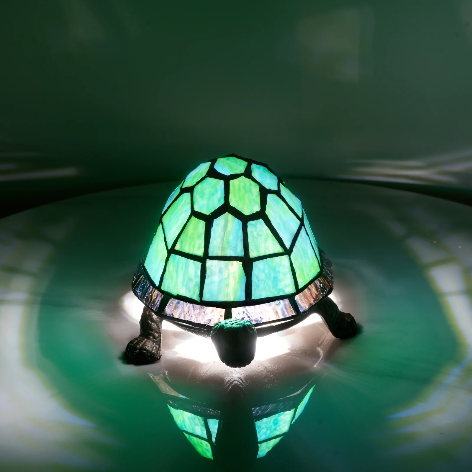 Stained Glass Turtle Lamp 5