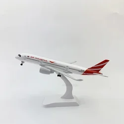 Alloy Metal Diecast Airplane Toy - 20CM Miniature Plane Collectible (A350 Mauritius)