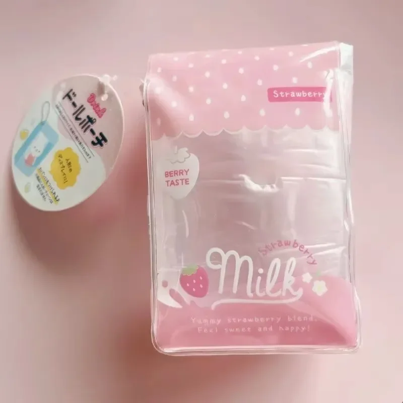 2025 Fashion Plush Dolls Candy Storage Pouch Pvc Transparent Mystery Box Cartoon  Doll Outdoor Display Bag Birthday Gift 5