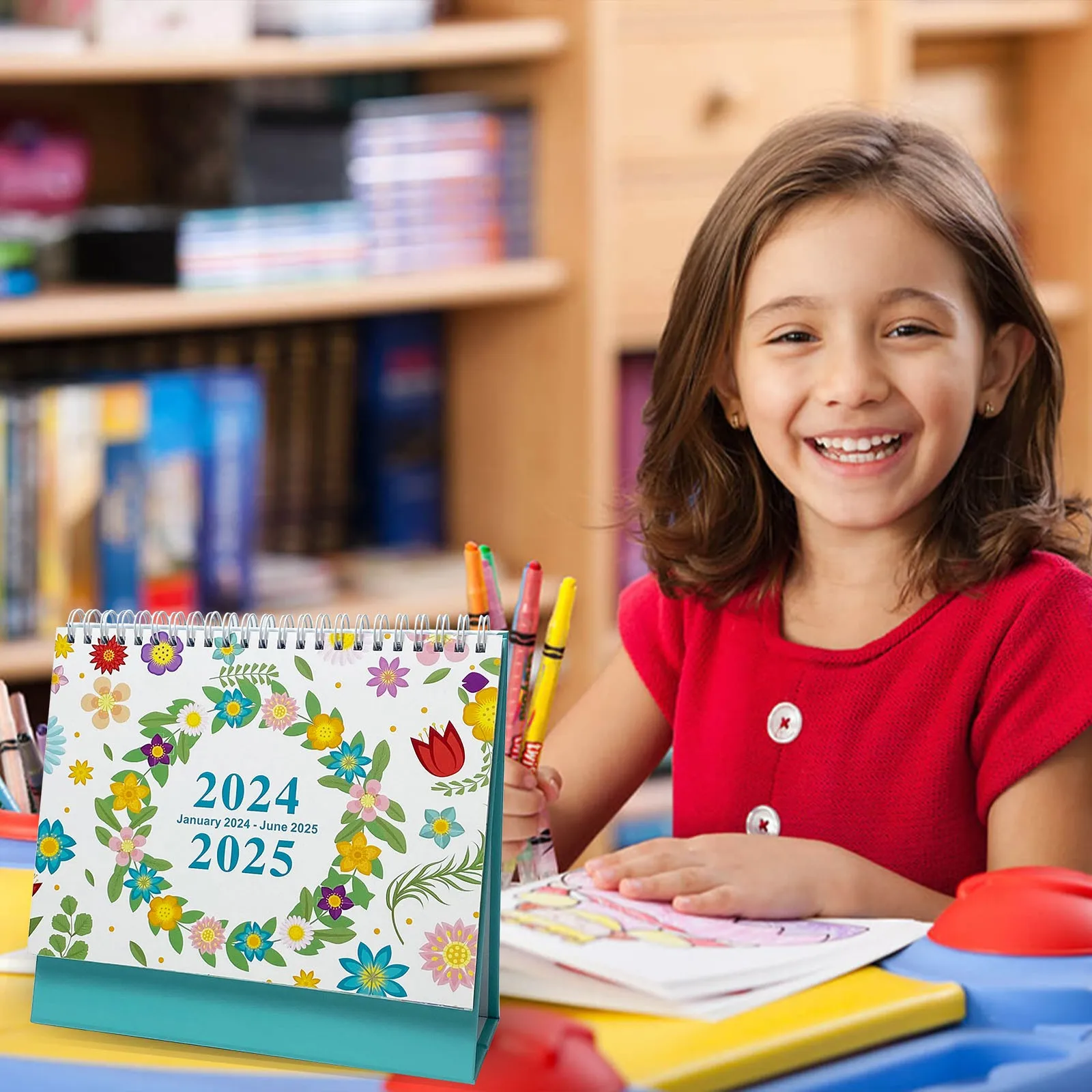 SimpleDeskCalendarMonthlyPlanningNoteCalendar2024English