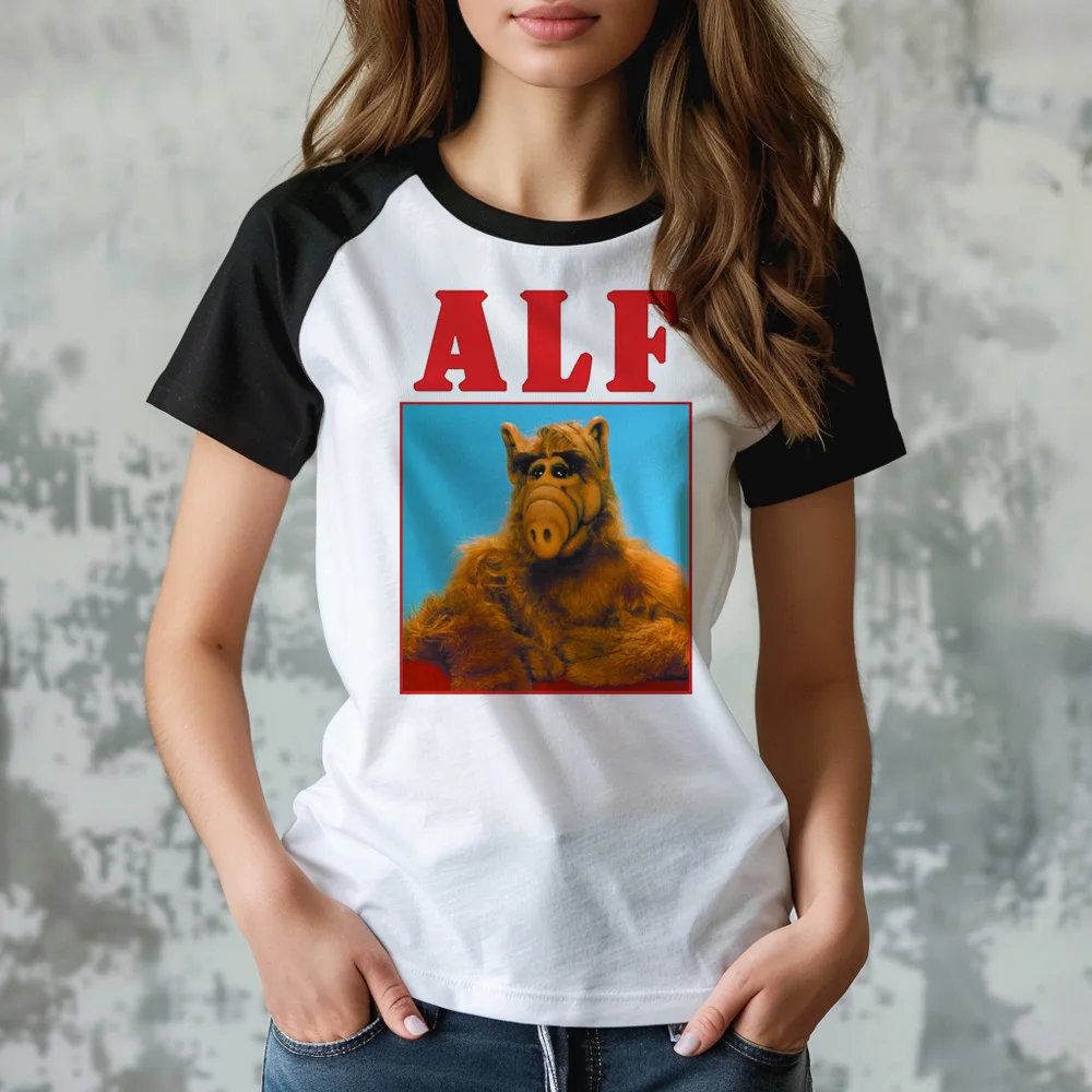 

Alf tshirt women graphic top girl harajuku anime streetwear clothing