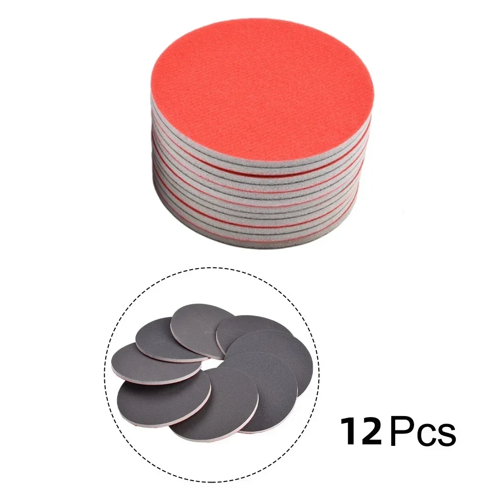 Bowling Sanding Pads 12/24 Pieces Resurfacing Polishing Kit Bowling Cleaner Portable 5 Inch Paper Sponge Sander Block