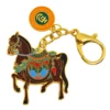 Feng Shui 3 Powers Windhorse Keychain Victory Wind Horse Success Amulet Key Chain 4