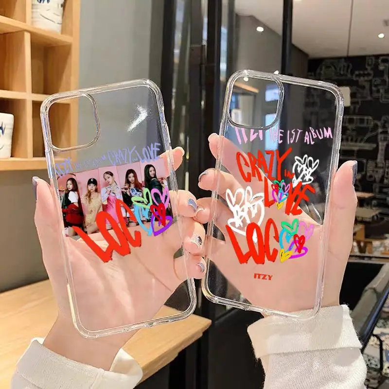 Чехол для телефона ITZY LOCO kpop прозрачный мягкий iphone 12 11 13 7 8 6 s plus x xs xr pro max mini |