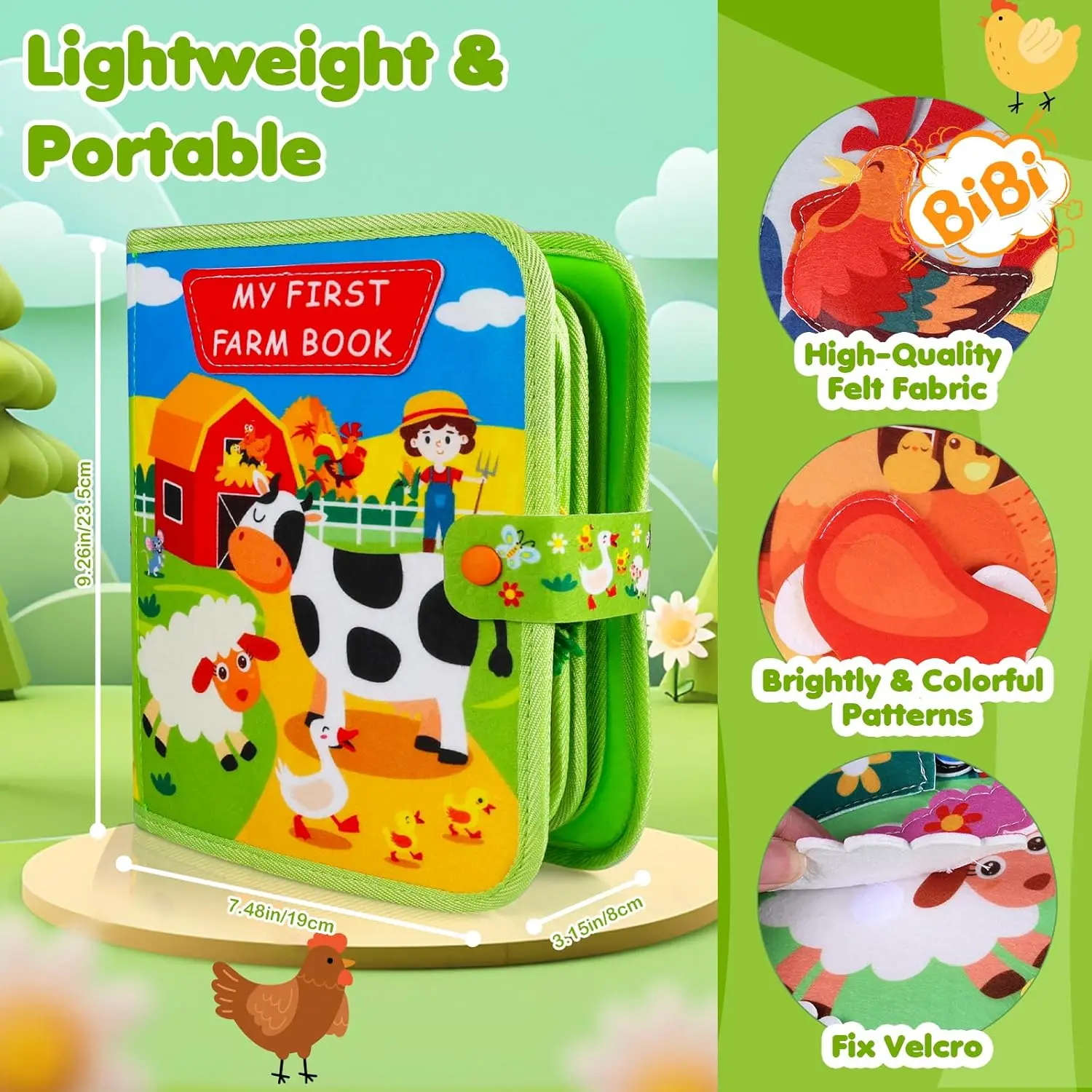 Montessori Farm Busy Book 5