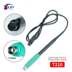 Enhanced Universal Soldering Iron Tips for Electric Soldering Stations (T210 handle - 6 holes)