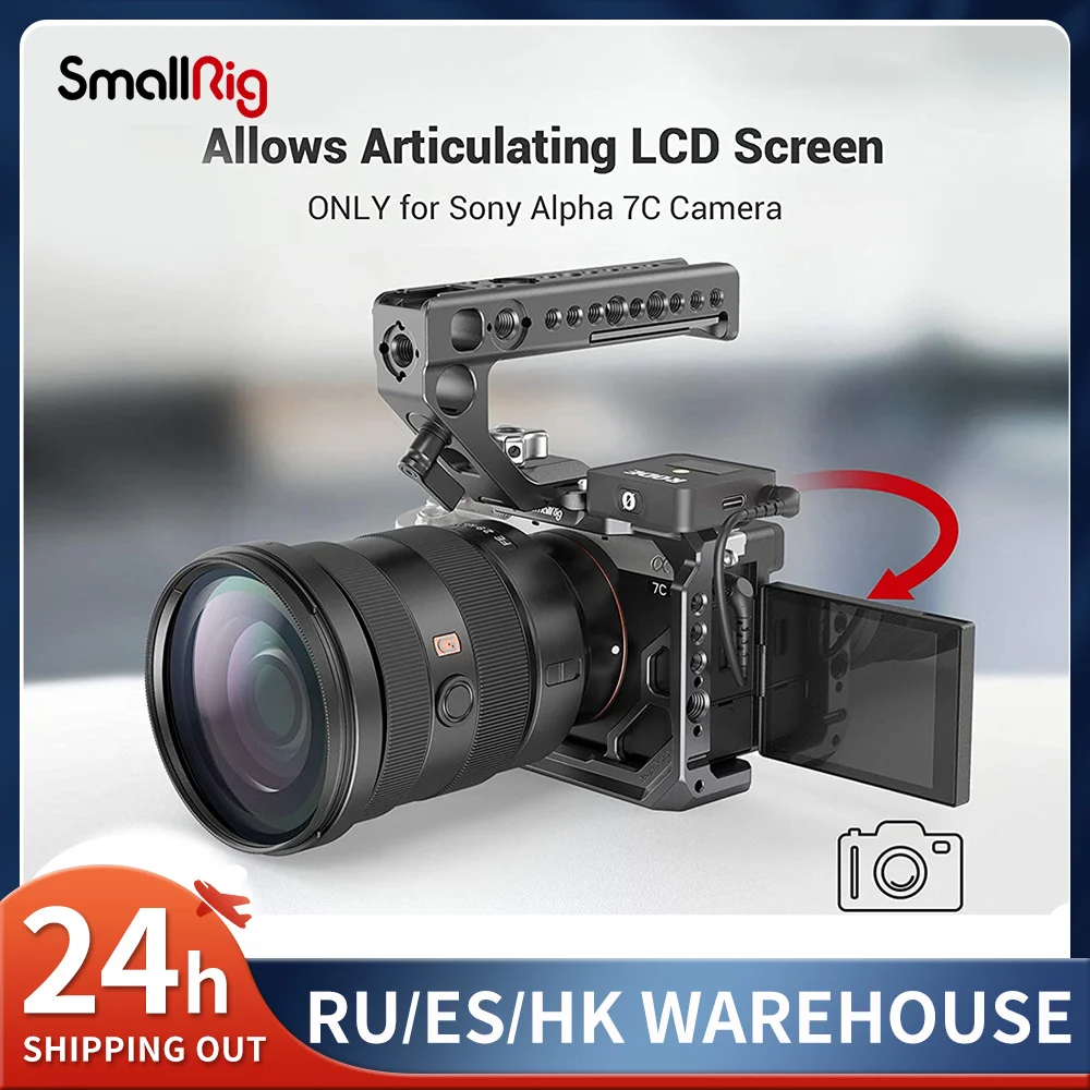 SmallRig DSLR a7c Camera Cage for sony a7c Cage rig With Cold