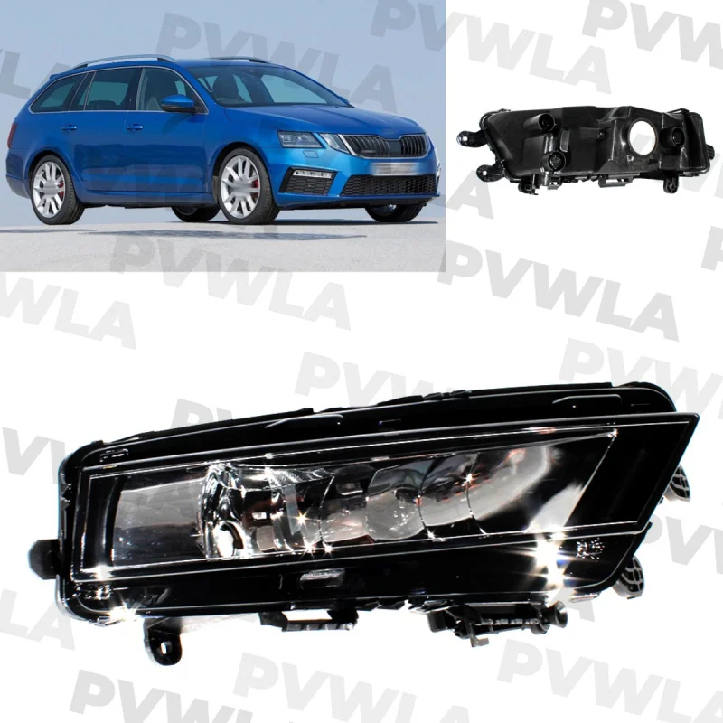 

Галогенная противотуманная фара на правую сторону для Skoda Octavia Sedan 2018 2019 2020 2021