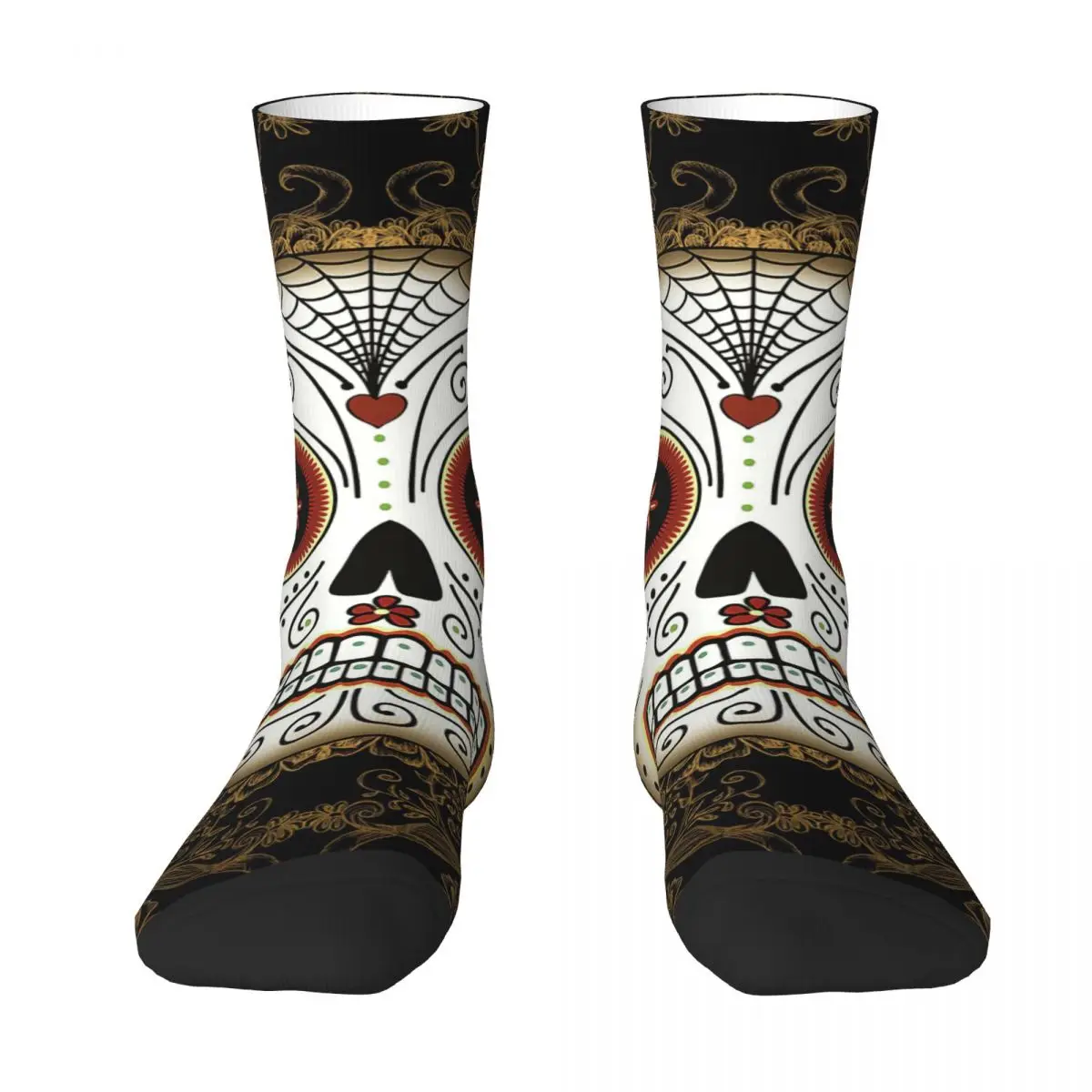 Vintage Sugar Skull Adult Socks Unisex socks,men Socks women Socks