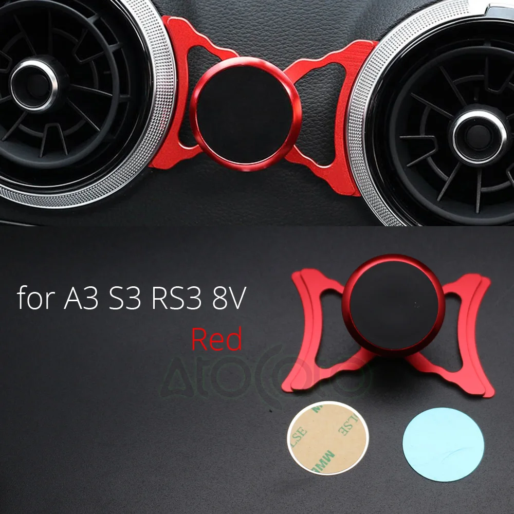 Car Styling Call Phone Holder for Audi A3 S3 RS3 8V 8P Q2 SQ2 Air