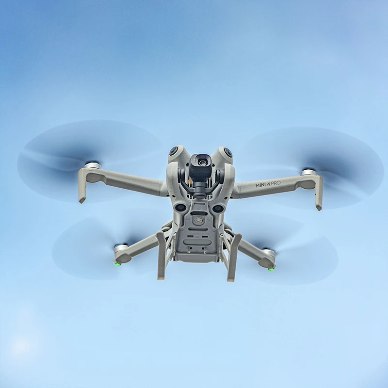 Drone Accessories For DJI Mini 4 Pro Propeller Guard Blade Protective Cover Anti-collision Ring Landing Gear Foldable Extended Legs