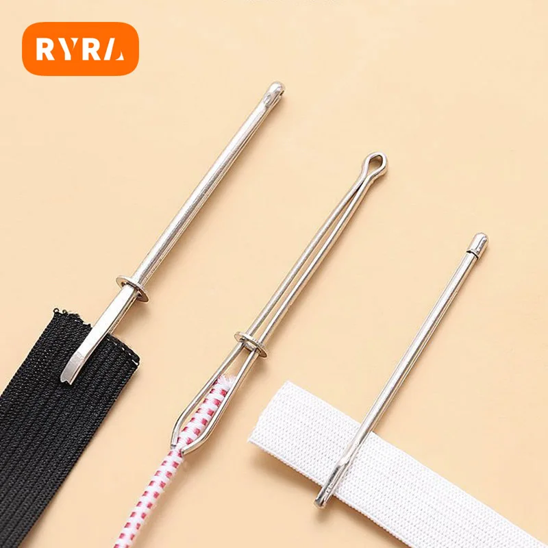 Newest 2Pcs Stainless Steel Yarn Threader Needle Threader Guide Ring  Accessories DIY Home Sewing Accessories Threading Tools - AliExpress
