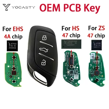 Telecomando Smart YOCASTY con Chip ID47 e 4A, PCB OEM per MG MG4 MG5 ZS MGHS Hybrid HS EHS ZX GT e Roewe Keyless Go